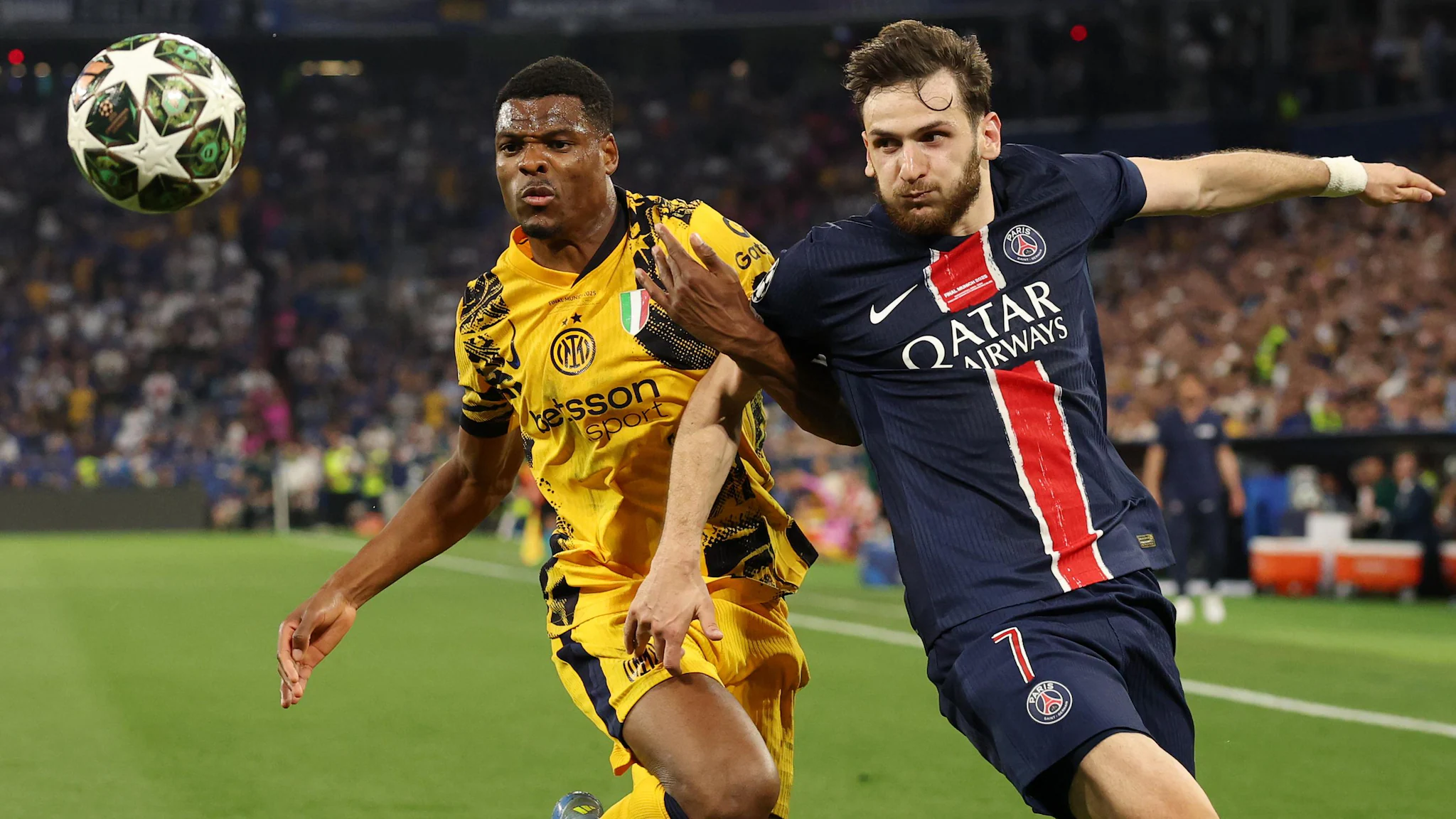 UEFA Champions League Final match action