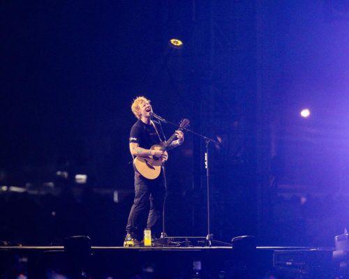 Ed Sheeran mesmerised the crowd with his dreamy performance at his - ÷ x Tour in India co-promoted by BookMyShow Live_RVR16_AG_162107